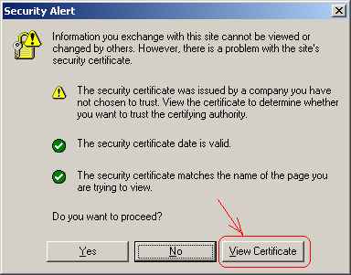 Security Alert